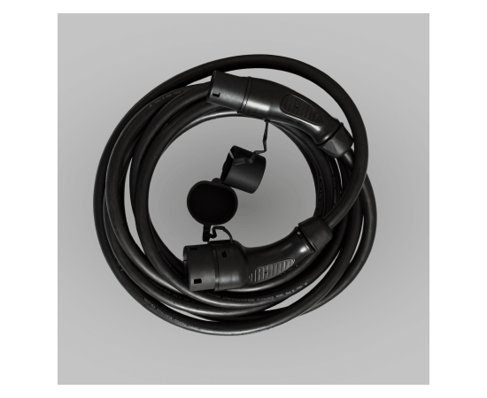 מתאם EV מ-TYPE 2 תקע זכר ל-TYPE 2 תקע נקבה