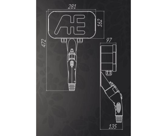 עמדה טעינה ציבורי מיני מידות